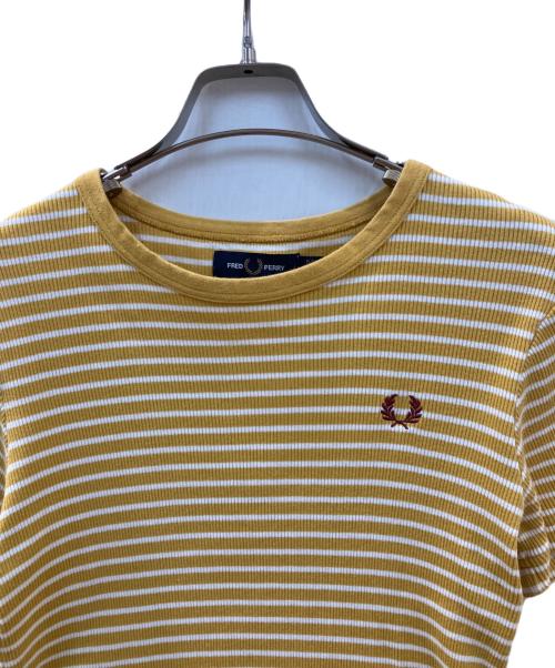 FRED PERRY（フレッドペリー）FRED PERRY (フレッドペリー) カットソー イエロー サイズ:38の古着・服飾アイテム