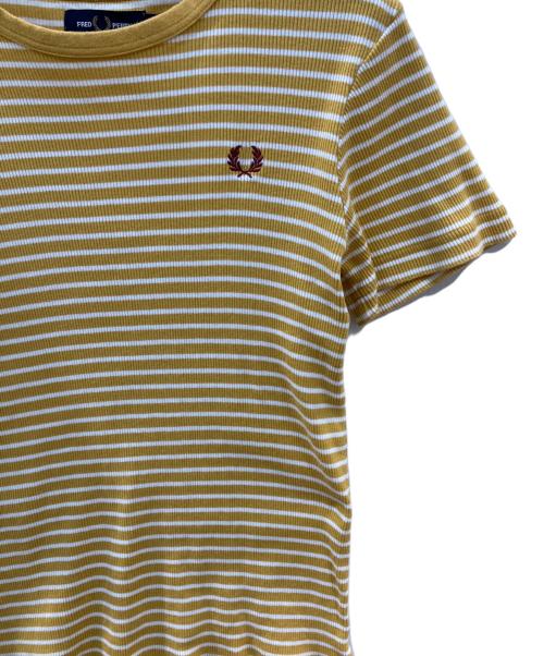 FRED PERRY（フレッドペリー）FRED PERRY (フレッドペリー) カットソー イエロー サイズ:38の古着・服飾アイテム
