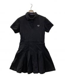 FRED PERRY（フレッドペリー）の古着「Pleated Tennis Dress」｜ブラック