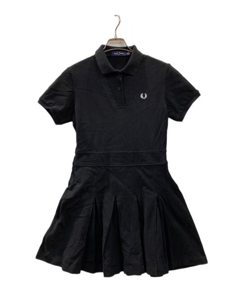 FRED PERRY（フレッドペリー）FRED PERRY (フレッドペリー) Pleated Tennis Dress ブラック サイズ:10の古着・服飾アイテム