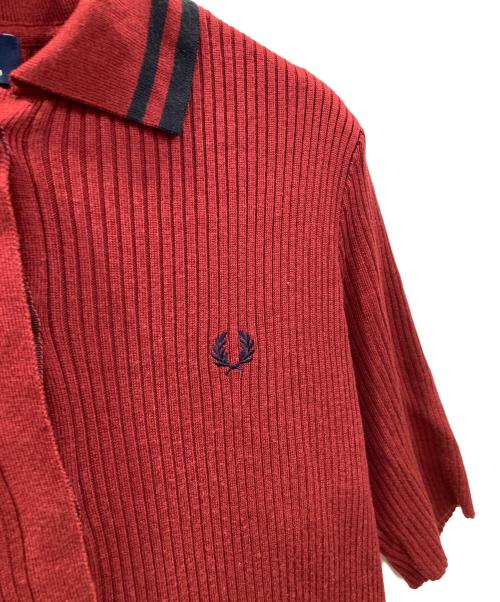 FRED PERRY（フレッドペリー）FRED PERRY (フレッドペリー) MUVEIL (ミュベール) ワンピース レッド サイズ:8の古着・服飾アイテム
