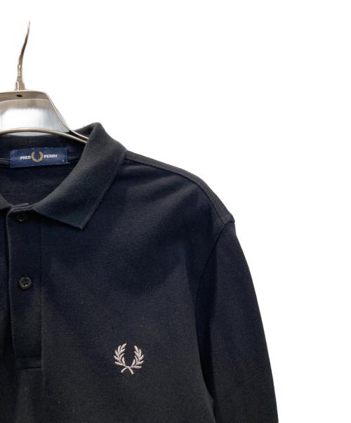 FRED PERRY（フレッドペリー）FRED PERRY (フレッドペリー) ポロシャツ ブラック サイズ:Sの古着・服飾アイテム