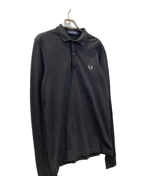 FRED PERRY（フレッドペリー）FRED PERRY (フレッドペリー) ポロシャツ ブラック サイズ:Sの古着・服飾アイテム