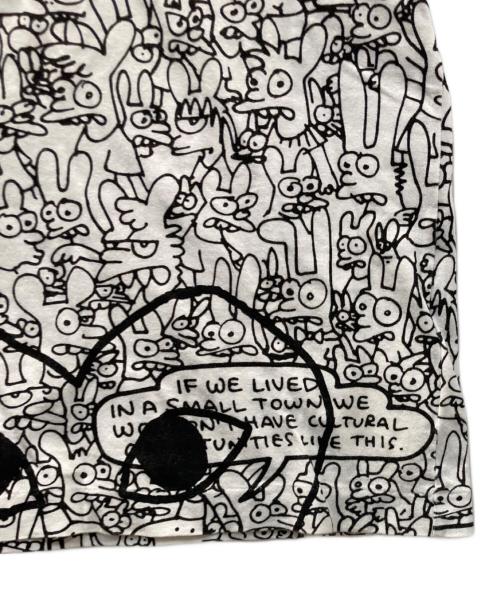 PLAY COMME des GARCONS（プレイコムデギャルソン）PLAY COMME des GARCONS (プレイコムデギャルソン) Matt Groening (マット・グレイニング) プリントTシャツ ホワイト サイズ:Sの古着・服飾アイテム