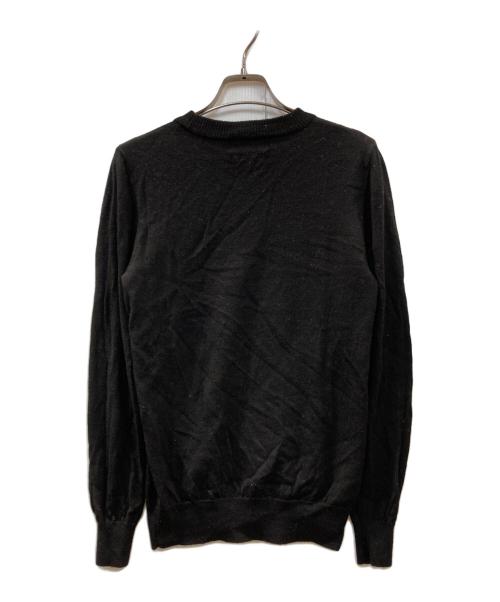 FRED PERRY（フレッドペリー）FRED PERRY (フレッドペリー) TIPPED CREW NECK SWEATER ブラック サイズ:8の古着・服飾アイテム