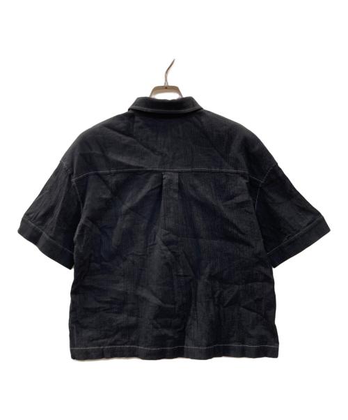 FRED PERRY（フレッドペリー）FRED PERRY (フレッドペリー) Sheer Shirt ブラック サイズ:10の古着・服飾アイテム