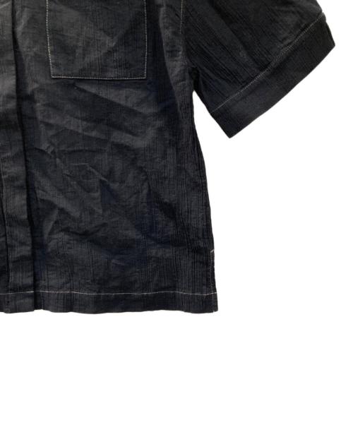 FRED PERRY（フレッドペリー）FRED PERRY (フレッドペリー) Sheer Shirt ブラック サイズ:10の古着・服飾アイテム