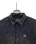 中古・古着 FRED PERRY (フレッドペリー) Sheer Shirt ブラック サイズ:10：8000円