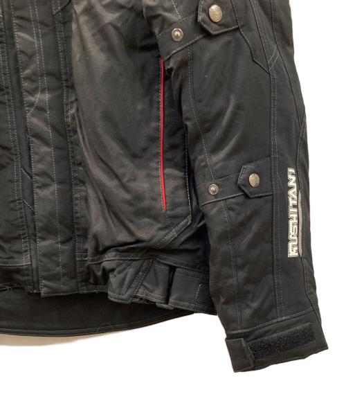 KUSHITANI（クシタニ）KUSHITANI (クシタニ) ライダースジャケット ブラック サイズ:Lの古着・服飾アイテム