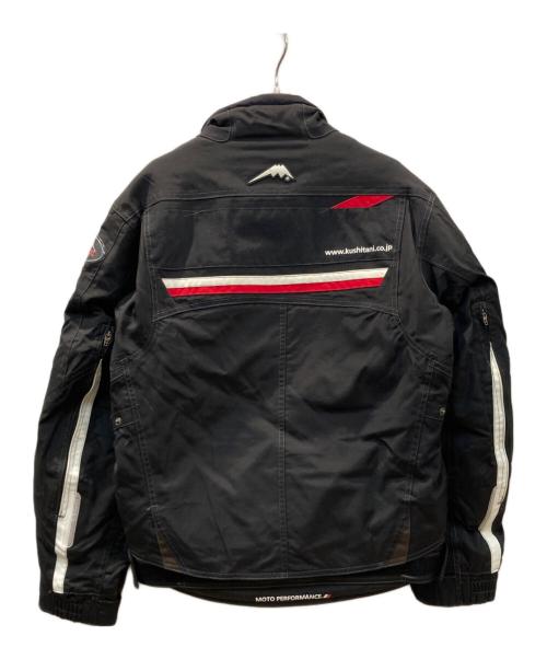 KUSHITANI（クシタニ）KUSHITANI (クシタニ) ライダースジャケット ブラック サイズ:Lの古着・服飾アイテム