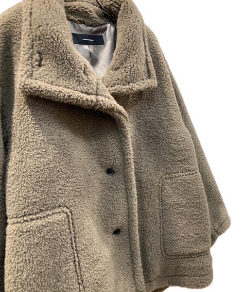 JOURNAL STANDARD（ジャーナルスタンダード）JOURNAL STANDARD (ジャーナルスタンダード) エコファーショートブルゾン ベージュ サイズ:Freeの古着・服飾アイテム