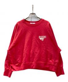 JOURNAL STANDARD relume（ジャーナルスタンダード レリューム）の古着「ラグランスウェット」｜レッド