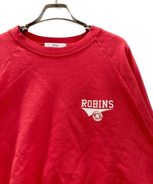 JOURNAL STANDARD relume（ジャーナルスタンダード レリューム）JOURNAL STANDARD relume (ジャーナルスタンダード レリューム) ラグランスウェット レッド サイズ:ーの古着・服飾アイテム