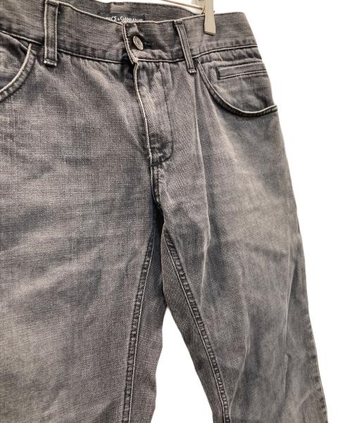 DOLCE & GABBANA（ドルチェ＆ガッバーナ）DOLCE & GABBANA (ドルチェ＆ガッバーナ) デニムパンツ グレー サイズ:48の古着・服飾アイテム