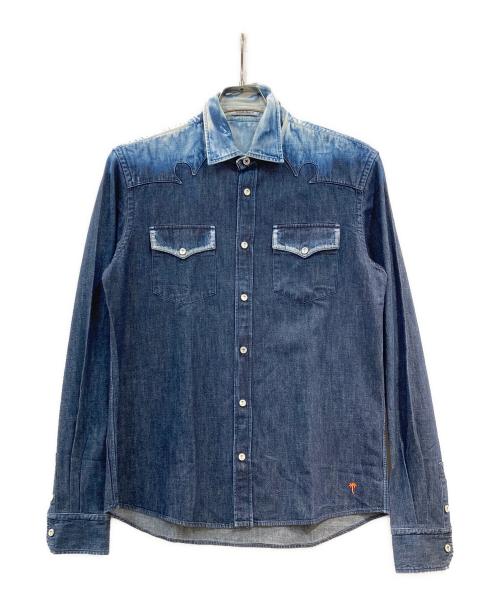 Tomas Maier（トーマスマイヤー）Tomas Maier (トーマスマイヤー) デニムシャツ ネイビー サイズ:ーの古着・服飾アイテム