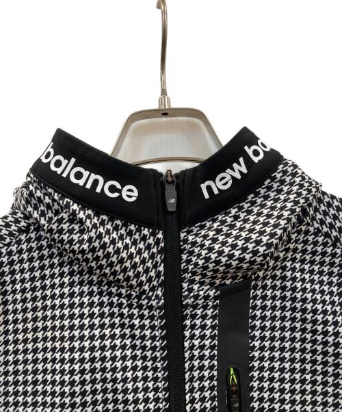 NEW BALANCE GOLF（ニューバランス ゴルフ）New Balance Golf (ニューバランス ゴルフ) ダンボールニットパーカー ブラック×ホワイト サイズ:4の古着・服飾アイテム