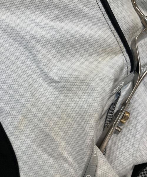 NEW BALANCE GOLF（ニューバランス ゴルフ）New Balance Golf (ニューバランス ゴルフ) ダンボールニットパーカー ブラック×ホワイト サイズ:4の古着・服飾アイテム