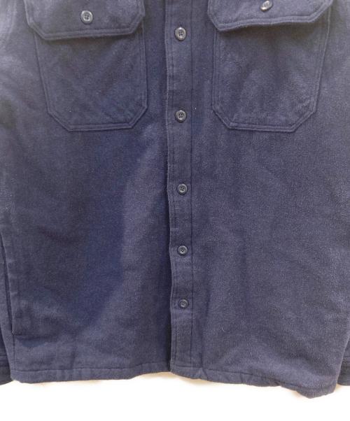 Patagonia（パタゴニア）Patagonia (パタゴニア) インサレーテッド フィヨルド フランネル ジャケット ネイビー サイズ:Mの古着・服飾アイテム