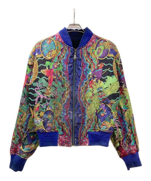 YOSHIYUKI KONISHI（ヨシユキコニシ）YOSHIYUKI KONISHI (ヨシユキコニシ) リバーシブルジャケット ネイビー サイズ:ーの古着・服飾アイテム