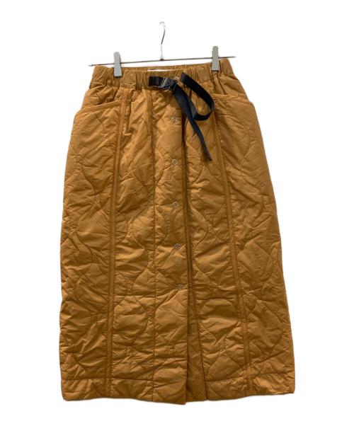 WILD THINGS（ワイルドシングス）WILD THINGS (ワイルドシングス) outersunset (アウターサンセット) スカート オレンジ サイズ:Ｆ 未使用品の古着・服飾アイテム