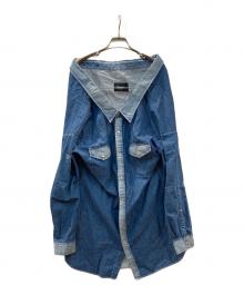 MIHARA YASUHIRO（ミハラヤスヒロ）の古着「ワンピース」｜インディゴ