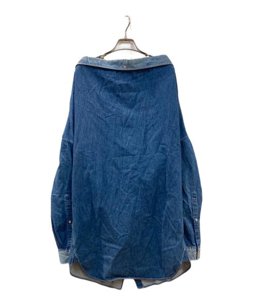 MIHARA YASUHIRO（ミハラヤスヒロ）MIHARA YASUHIRO (ミハラヤスヒロ) ワンピース インディゴ サイズ:36の古着・服飾アイテム