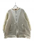 SueUNDERCOVERスーアンダーカバー）の古着「ニットジャケット」｜ベージュ