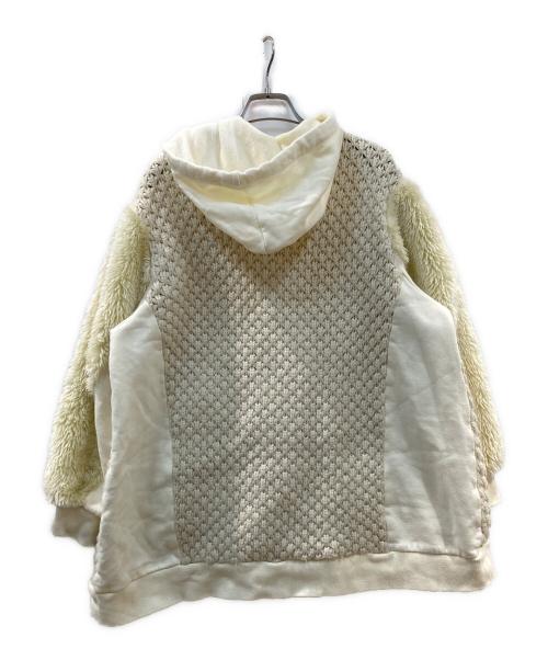 SueUNDERCOVER（スーアンダーカバー）SueUNDERCOVER (スーアンダーカバー) ニットジャケット ベージュ サイズ:1の古着・服飾アイテム