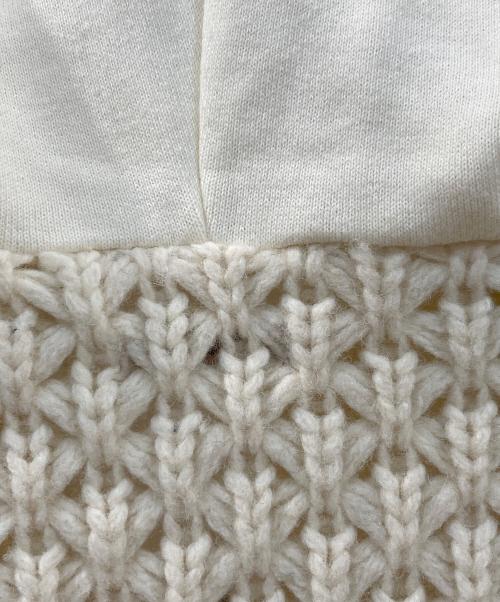 SueUNDERCOVER（スーアンダーカバー）SueUNDERCOVER (スーアンダーカバー) ニットジャケット ベージュ サイズ:1の古着・服飾アイテム