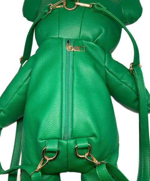 -（-）- (-) スケルトンベアバッグ グリーンの古着・服飾アイテム