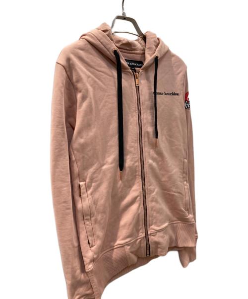 MOOSE KNUCKLES（ムース ナックルズ）moose knuckles (ムース ナックルズ) ジップパーカー ピンク サイズ:XS 未使用品の古着・服飾アイテム