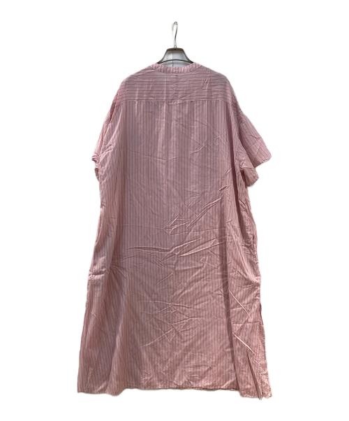 Spick and Span（スピック＆スパン）Spick and Span (スピック＆スパン) ワッシャーマキシボリューム ワンピース ピンク サイズ:36の古着・服飾アイテム