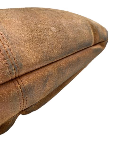 vasco（ヴァスコ）vasco (ヴァスコ) レザーヘルメットバッグ ブラウンの古着・服飾アイテム