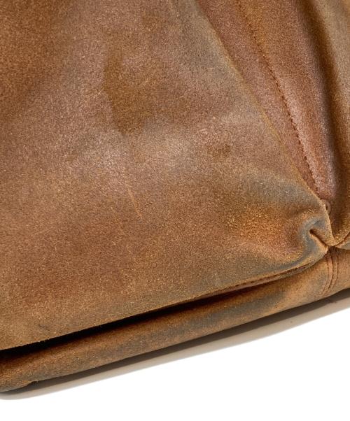 vasco（ヴァスコ）vasco (ヴァスコ) レザーヘルメットバッグ ブラウンの古着・服飾アイテム