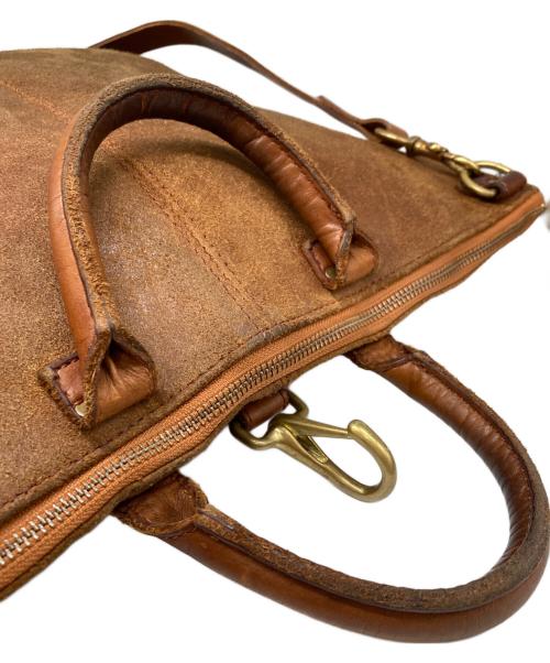 vasco（ヴァスコ）vasco (ヴァスコ) レザーヘルメットバッグ ブラウンの古着・服飾アイテム