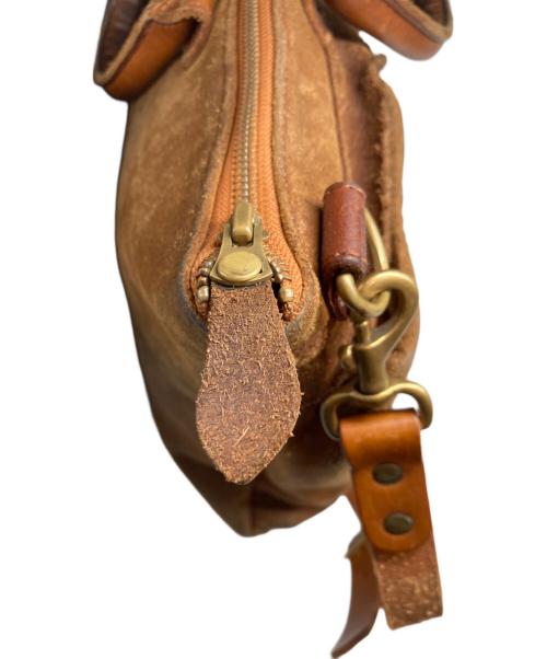 vasco（ヴァスコ）vasco (ヴァスコ) レザーヘルメットバッグ ブラウンの古着・服飾アイテム