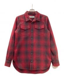 OFFWHITE（オフホワイト）の古着「チェックシャツ」｜レッド×ブラック