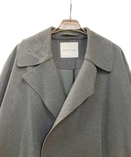 Adam et Rope（アダム エ ロペ）Adam et Rope (アダム エ ロペ) ハーフコート グレー サイズ:Ⅼの古着・服飾アイテム