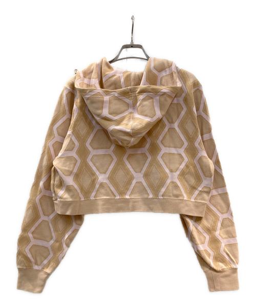 PUMA（プーマ）PUMA (プーマ) DAPPER DAN (ダッパーダン) クロップドパーカー ベージュ サイズ:Ⅼの古着・服飾アイテム