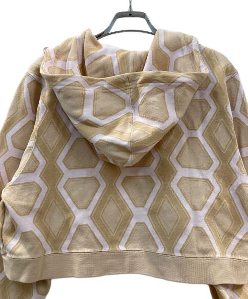 PUMA（プーマ）PUMA (プーマ) DAPPER DAN (ダッパーダン) クロップドパーカー ベージュ サイズ:Ⅼの古着・服飾アイテム