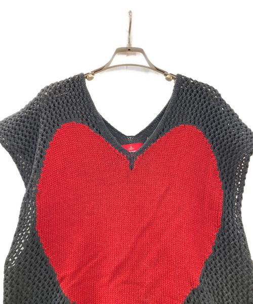 Vivienne Westwood RED LABEL（ヴィヴィアンウエストウッドレッドレーベル）Vivienne Westwood RED LABEL (ヴィヴィアンウエストウッドレッドレーベル) ニットベスト ブラック サイズ:00の古着・服飾アイテム