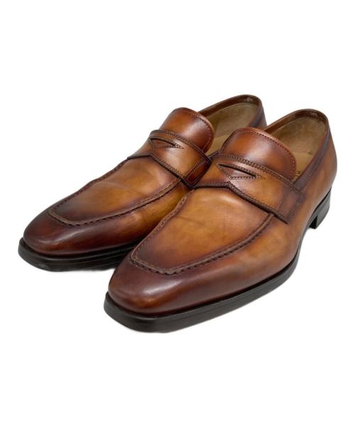 MAGNANNI（マグナーニ）MAGNANNI (マグナーニ) ローファー ブラウン サイズ:40の古着・服飾アイテム