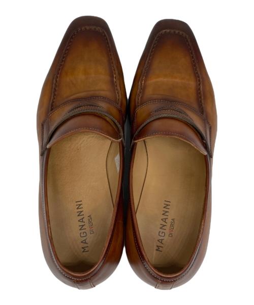 MAGNANNI（マグナーニ）MAGNANNI (マグナーニ) ローファー ブラウン サイズ:40の古着・服飾アイテム