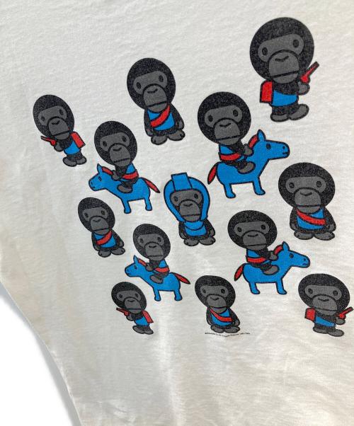 bape（アベイシングエイプ）bape (アベイシングエイプ) Tシャツ ホワイト サイズ:Sの古着・服飾アイテム