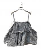 MAISON SPECIALメゾンスペシャル）の古着「Jacquard Multiway Tops」｜グレー