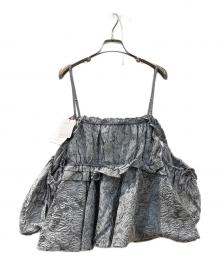 MAISON SPECIAL（メゾンスペシャル）の古着「Jacquard Multiway Tops」｜グレー