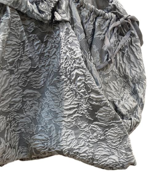 MAISON SPECIAL（メゾンスペシャル）MAISON SPECIAL (メゾンスペシャル) Jacquard Multiway Tops グレー サイズ:Free 未使用品の古着・服飾アイテム