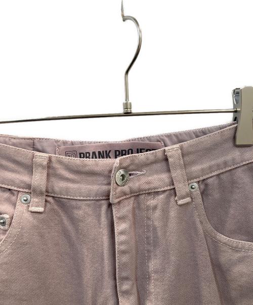 PRANK PROJECT（プランクプロジェクト）PRANK PROJECT (プランクプロジェクト) Gradient Wide Denim Pants ピンク×ブラック サイズ:36の古着・服飾アイテム