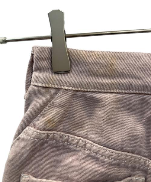 PRANK PROJECT（プランクプロジェクト）PRANK PROJECT (プランクプロジェクト) Gradient Wide Denim Pants ピンク×ブラック サイズ:36の古着・服飾アイテム