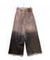 PRANK PROJECT (プランクプロジェクト) Gradient Wide Denim Pants ピンク×ブラック サイズ:36：11000円